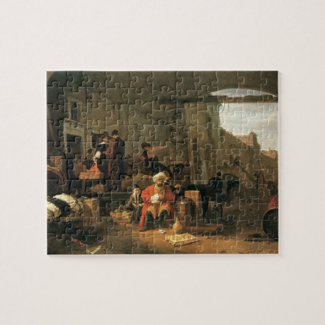 Kaufleute von Holland und vom Mittlere Ostenhandel Puzzle (Horizontal)