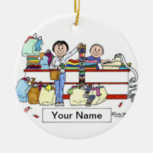 Kaufmann — Weibliche Keramikornament