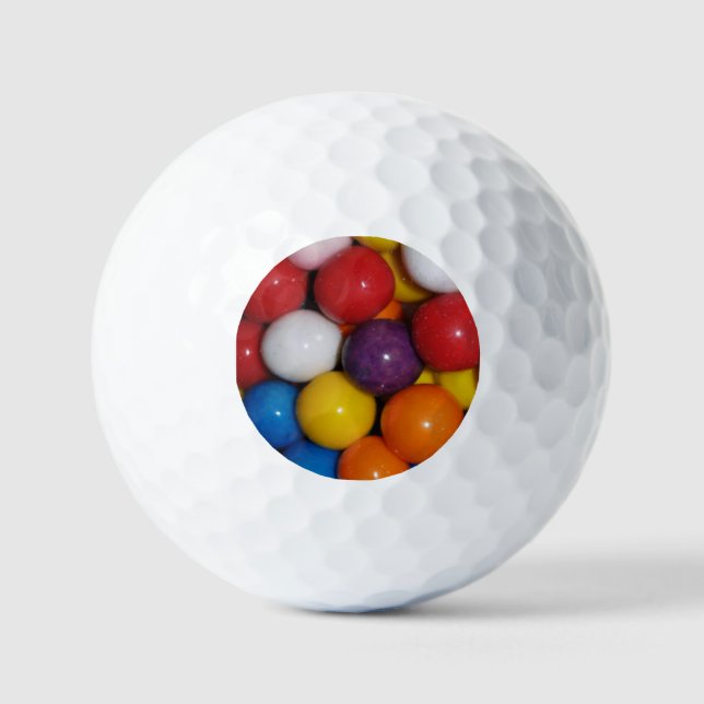 Kaugummi Golfball (Vorderseite)