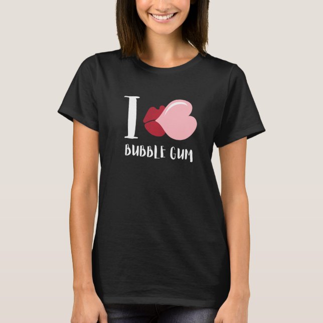 Kaugummi Gumball Sweet Candy Machine Bubblegum T-Shirt (Vorderseite)
