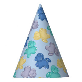 Kaugummi-Pferd Glaziale Beere Eisblau Partyhütchen