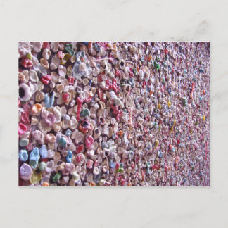 Kaugummi-Sammlung - Postkarte