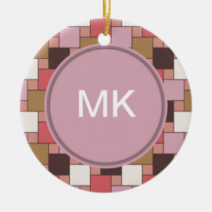 Kaugummi-Sorbet Keramik Ornament