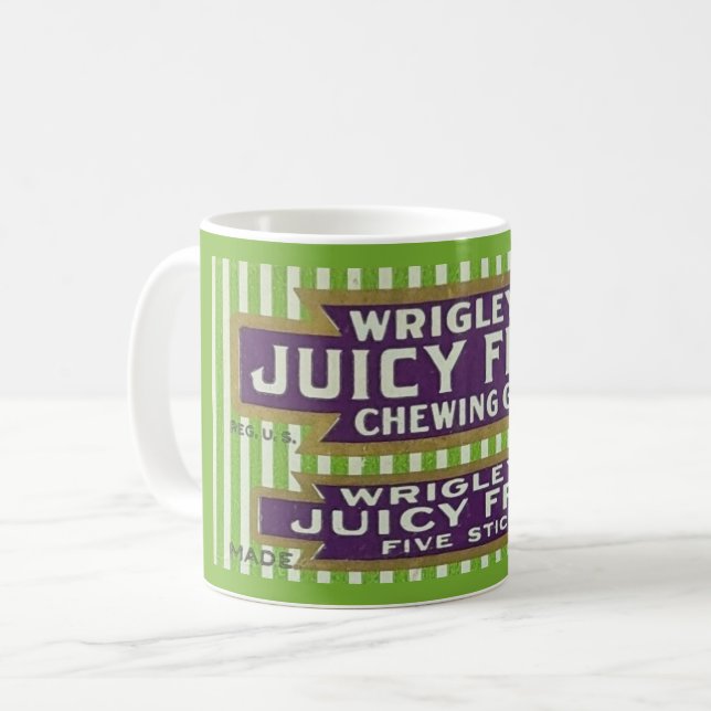 Kaugummi-Tasse Kaffeetasse (Vorderseite Links)