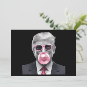 Kaugummi Trump Donald Trump 2024 Wähle Trump Einladung