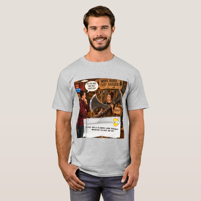 Kaugummipapier-Witze T-Shirt (Vorne ganz)