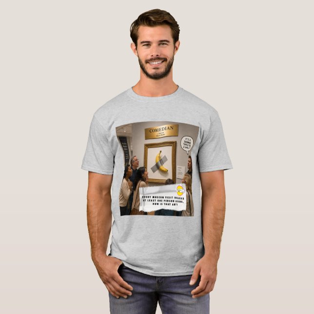 Kaugummipapier Witze T-Shirt (Vorne ganz)