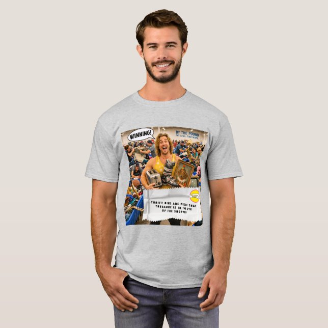 Kaugummipapier Witze T-Shirt (Vorne ganz)