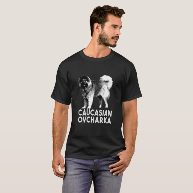 Kaukasier Ovcharka T - Shirt (Vorne ganz)
