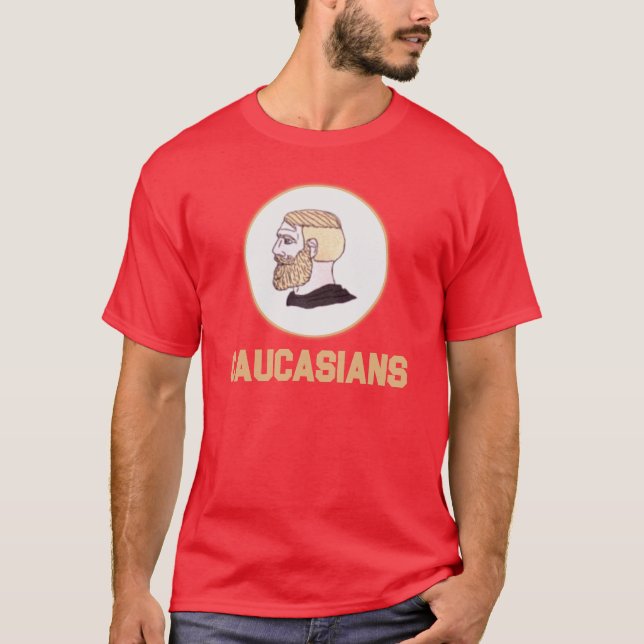 Kaukasier T-Shirt (Vorderseite)
