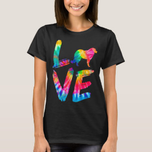 Kaukasische Schäferhirde Gefärbte Krawatte Liebe H T-Shirt