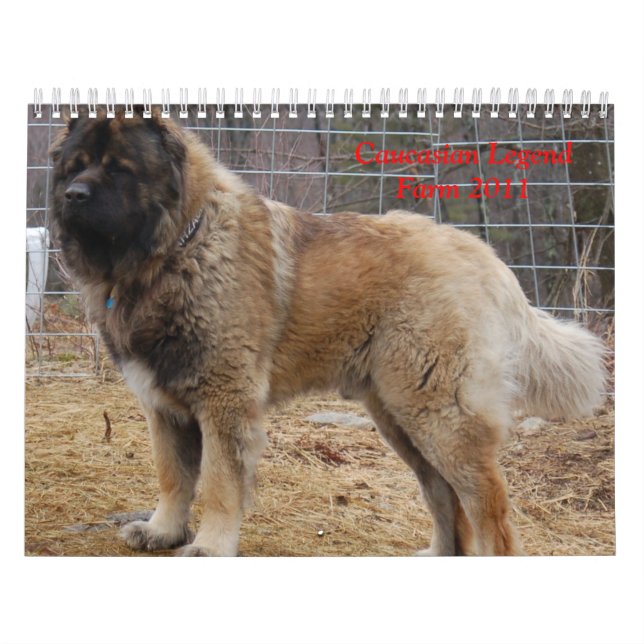 Kaukasischer Legenden-Bauernhof Kalender (Titelbild)