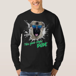 Kaukasischer T - Shirt Kaukasisch Ich mag Ihren St