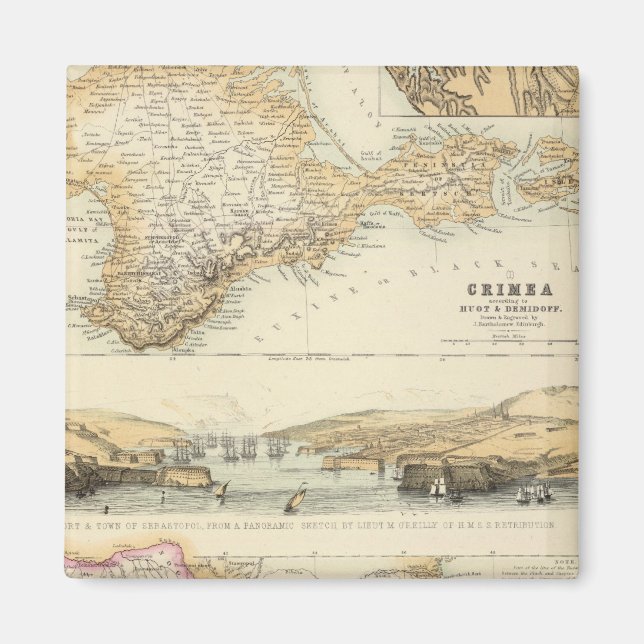 Kaukasus und Krim Magnet (Vorne)