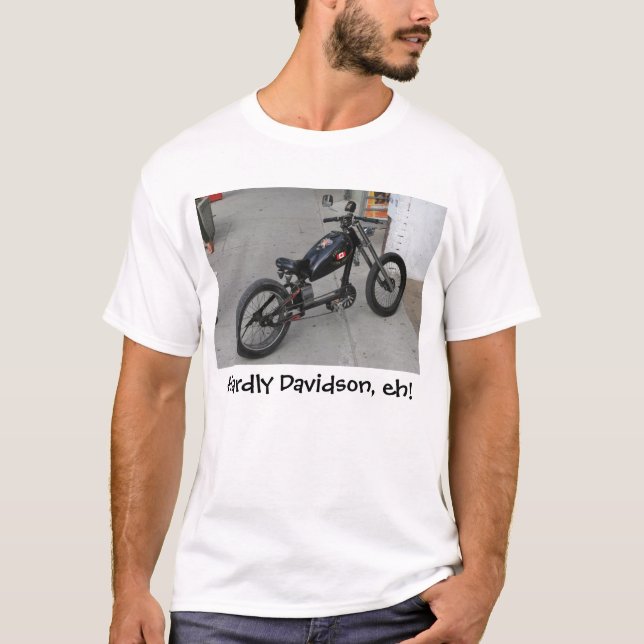 Kaum Davidson, wie! T-Shirt (Vorderseite)