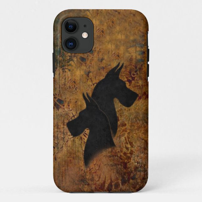 Kaum dort IPhone 5 mit Deutschen Doggen Case-Mate iPhone Hülle (Rückseite)