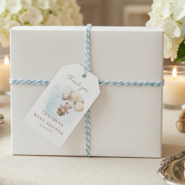 Kaum Erwarten Neutrale Babyparty Geschenkanhänger