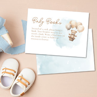 Kaum Erwartete Neutrale Babyparty-Bücher fürs Baby Begleitkarte