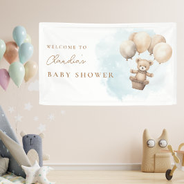 Kaum Erwartetes Neutrales Babyshower Banner
