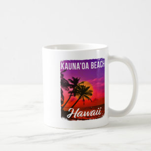 Kauna’oa Mauna Kea Beach Hawaii Hawaiianische Inse Kaffeetasse