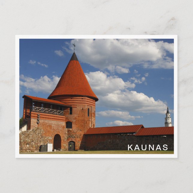 Kaunas Castle Postkarte (Vorderseite)