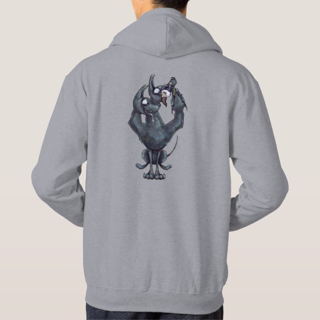 Kauspielzeug Hoodie (Rückseite)