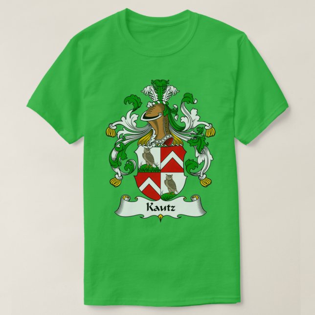 Kautz-Familienwappen T-Shirt (Design vorne)