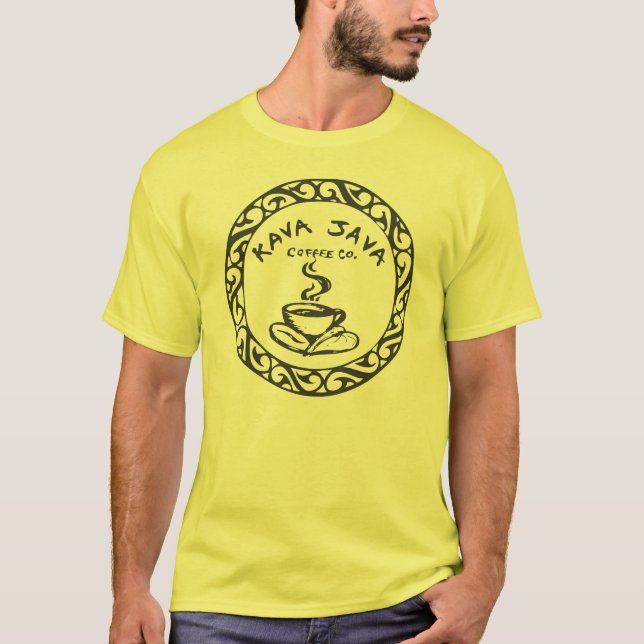 Kava Java T - Shirt Kaffee-Co (Vorderseite)