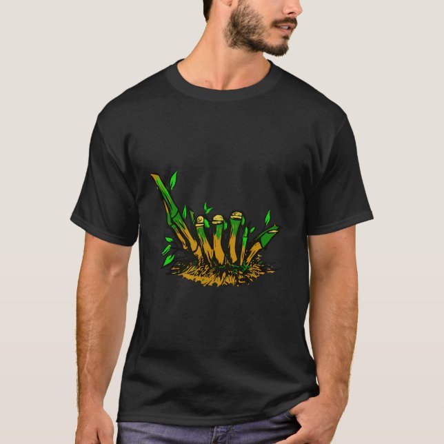 Kava Root Shaka T-Shirt (Vorderseite)