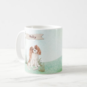 Kavalier King Charles Spaniel Glückwunsch Kaffeetasse