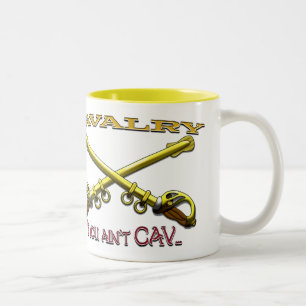 Kavallerie Pride Trinkbehälter Zweifarbige Tasse