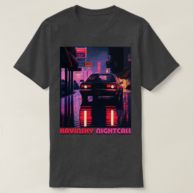 Kavinsky Retro Style Original Lüfterdesign 1 T-Shirt (Design vorne)