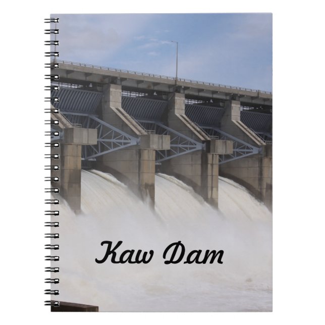 Kaw Dam Notizblock (Vorderseite)