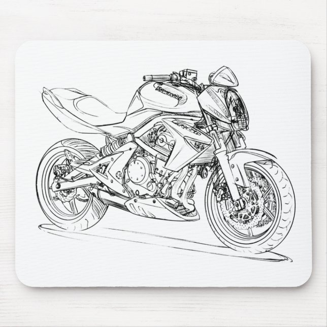 Kaw ER6n 2008 Mousepad (Vorne)