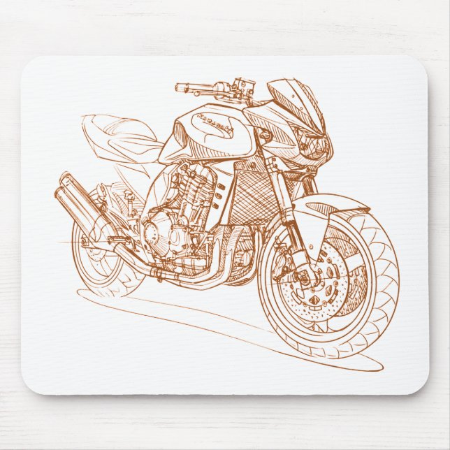 Kaw Z1000 2003+ Mousepad (Vorne)