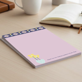 Kawai Floral in sanften Pastellfarben Briefpapier