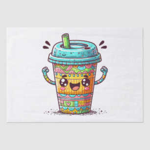 Kawai Kaffee Seidenpapier