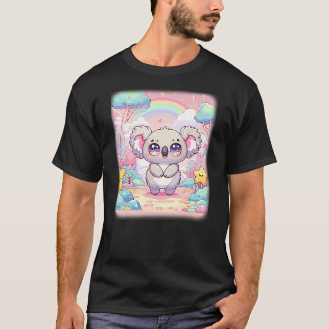 Kawaii Aesthetic Koala Bear Lover Shirt Kawaii Koa (Vorderseite)