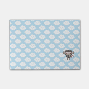 Kawaii Affe Post-it Klebezettel