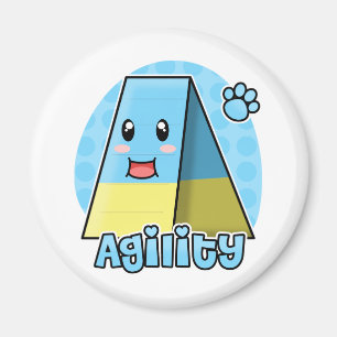 Kawaii Agility Ein-Rahmen Magnet