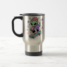 Kawaii-Alien-Skater-Bubble-Tea-Design