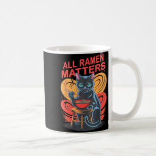 Kawaii All Ramen Katze Mama Ramen Pawsitiv Papa Kaffeetasse