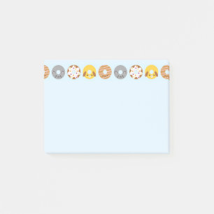 Kawaii Animal Donuts Post-it Klebezettel