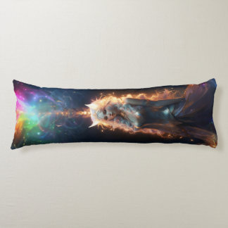 Kawaii Anime Catgirl Rainbow Sparkle Seitenschläferkissen