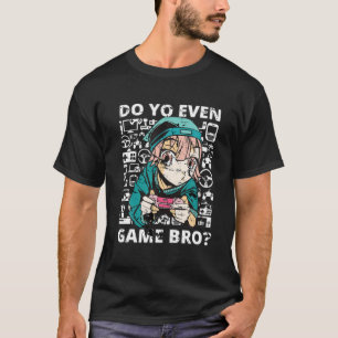 Kawaii Anime Gamer Girl ästhetisches Gaming für Te T-Shirt