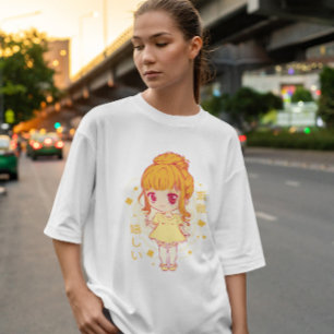 Kawaii Anime Girl Dress T-Shirt
