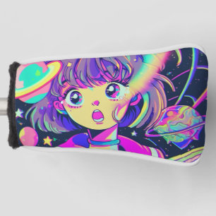 Kawaii Anime Girl Golf Head Cover Headcover