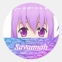 Kawaii Anime Girl niedlicher süßrosa Name