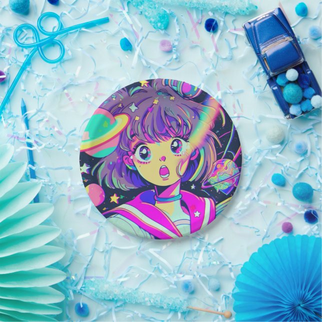 Kawaii Anime Girl Paper Tellers Pappteller (Party)
