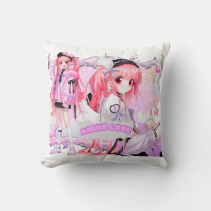 Kawaii Anime Girl Pillow Kissen